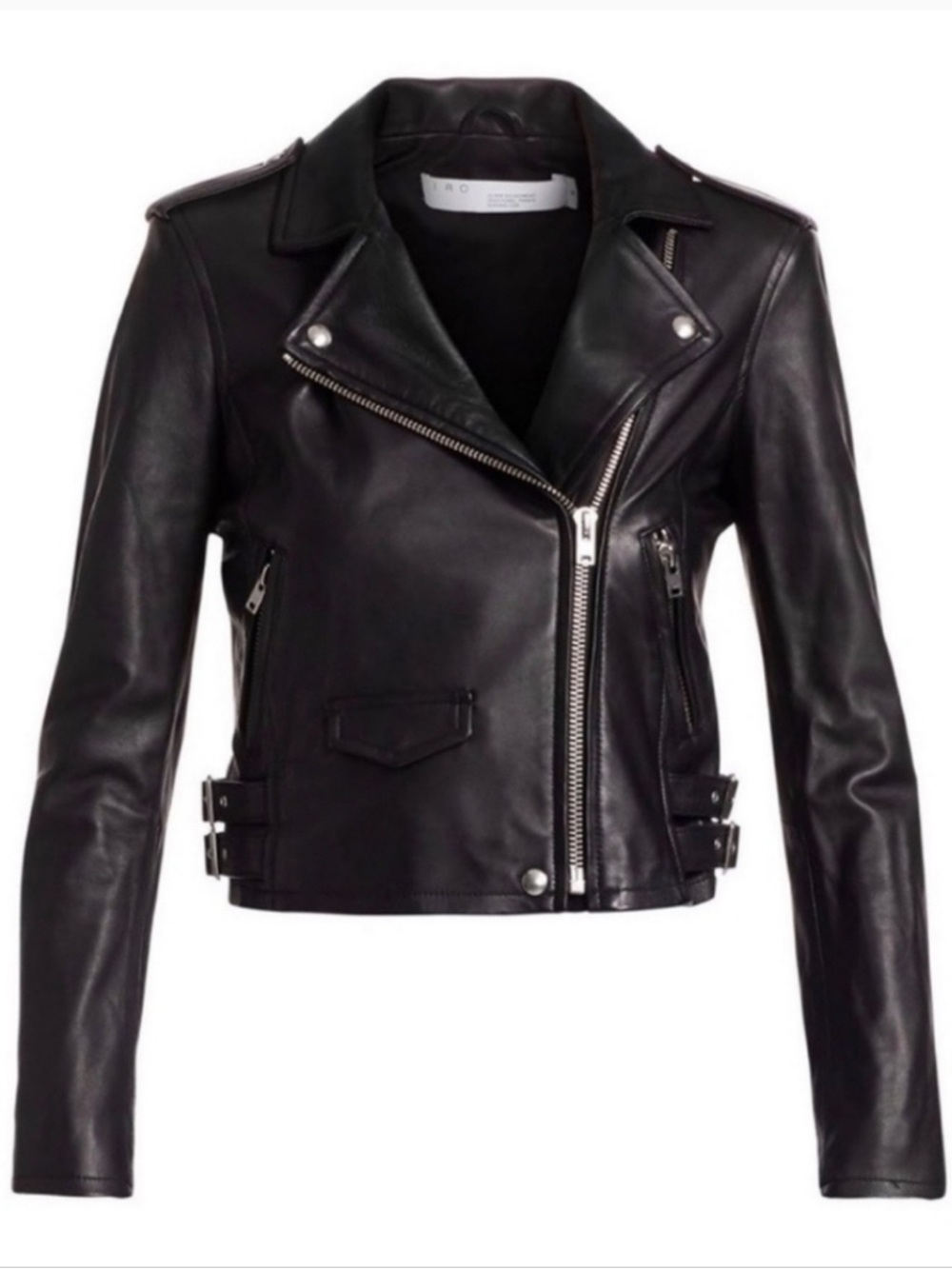 IRO Leather Jacket Size 40